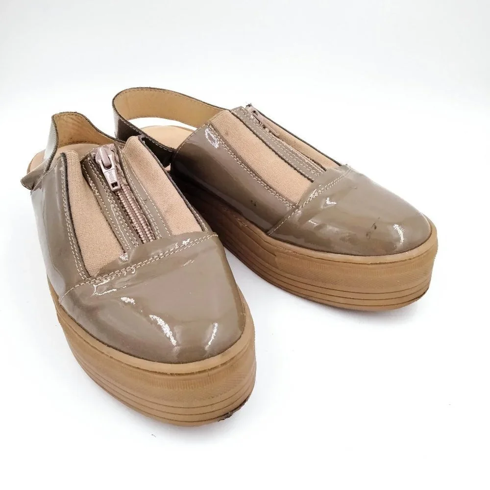 Rachel Comey Bird Slingback Patent Platform Shoes 39 9